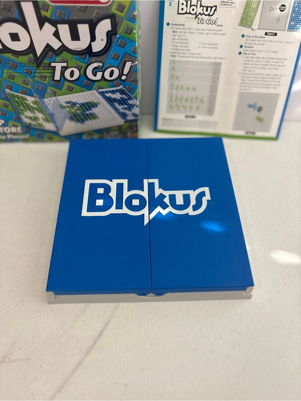 Blokus To Go Complete 2009 Mattel Travel Strategy Game 2 Players